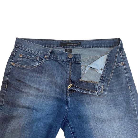 Calvin Klein Bootcut Mid Rise Jeans - Picture 5 of 16